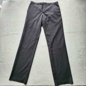 Vroom & Dreesman Dress Pants Mens 34W 33.5L Pinstripe‎ Trousers Office Corporate